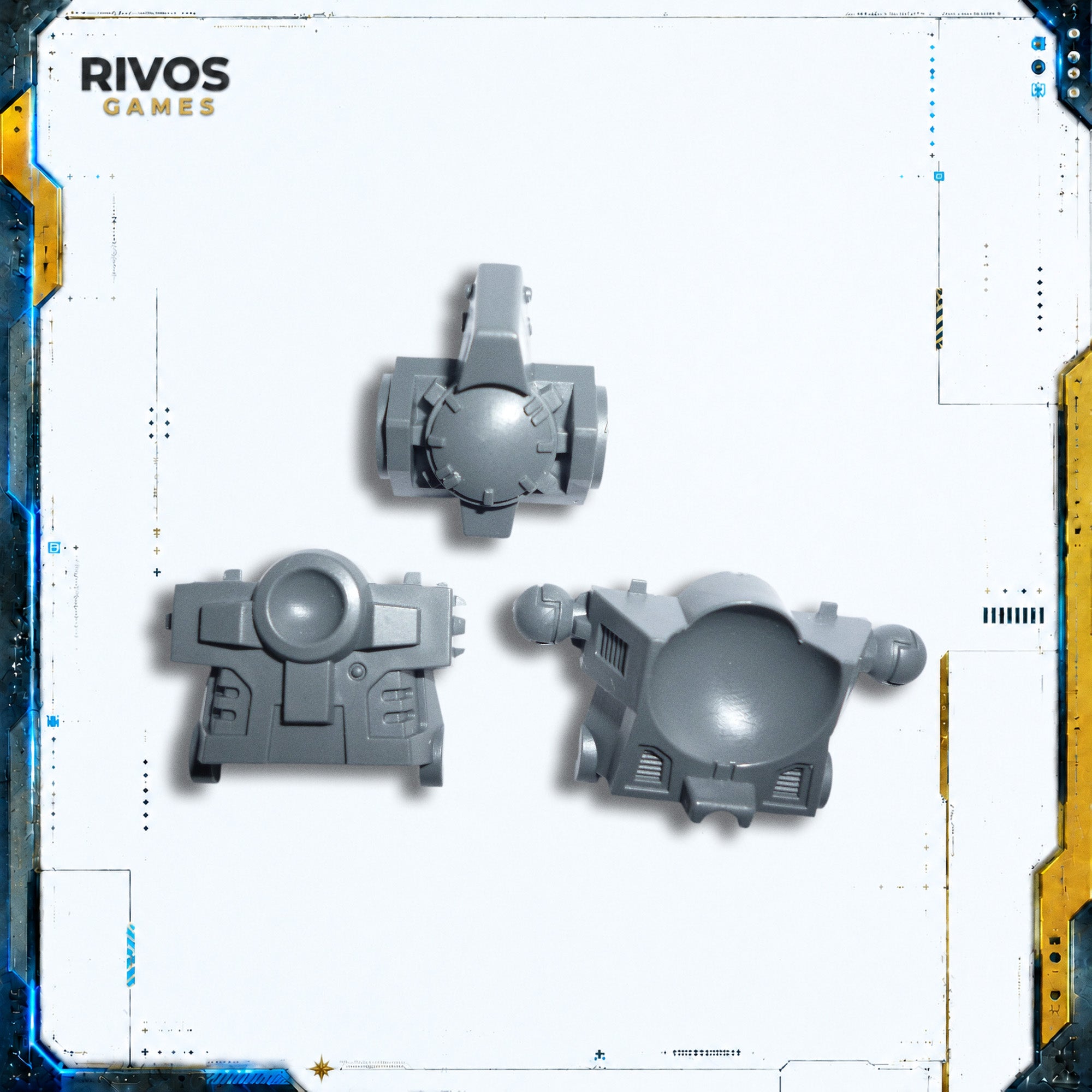 Warhammer 40K Tau Empire xV8 Crisis Battlesuits Upper Torso - Bits (Bitz)
