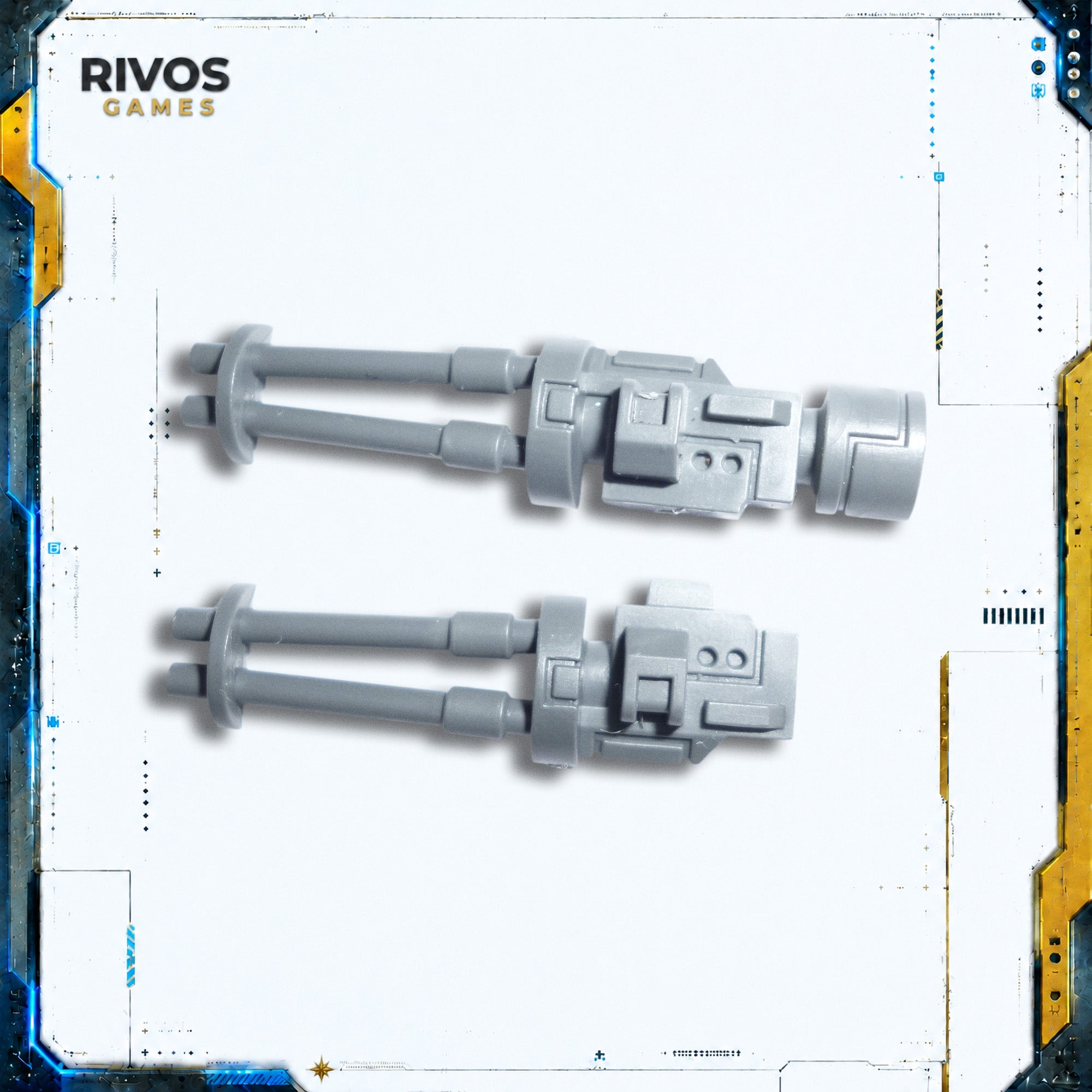 Warhammer 40K Tau Empire xV8 Crisis Battlesuits Burst Cannon B - Bits (Bitz)