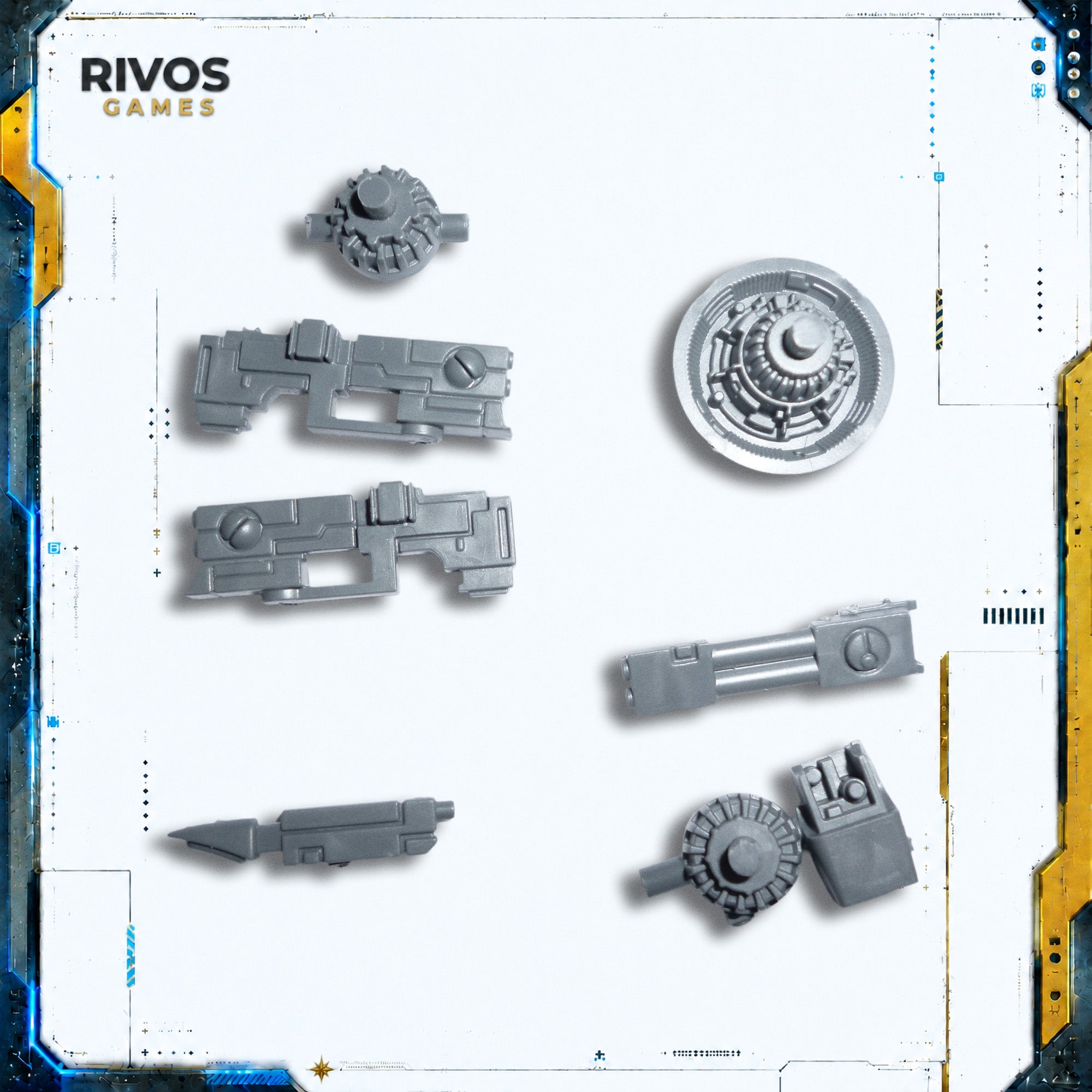 Warhammer 40K Tau Empire xV8 Crisis Battlesuits Drone Spares - Bits (Bitz)
