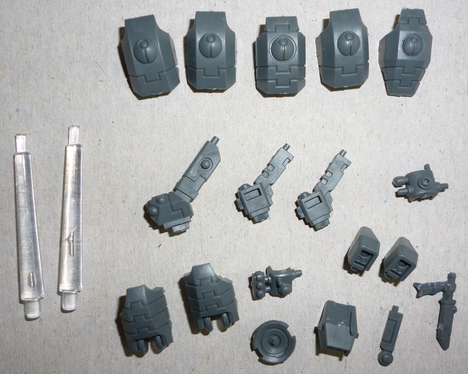 Tau Empire xV8 Crisis Battlesuits Accessories - Warhammer - Authentic Sprue