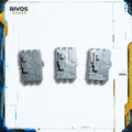 Warhammer 40K Tau Empire xV8 Crisis Battlesuits Missile Pods x 3 - Bits (Bitz)