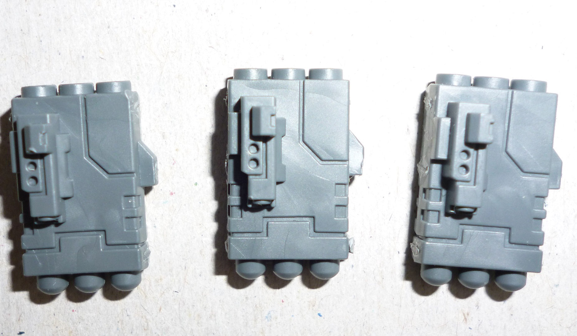 Tau Empire xV8 Crisis Battlesuits Missile Pods x 3 - Warhammer - Conversion Part