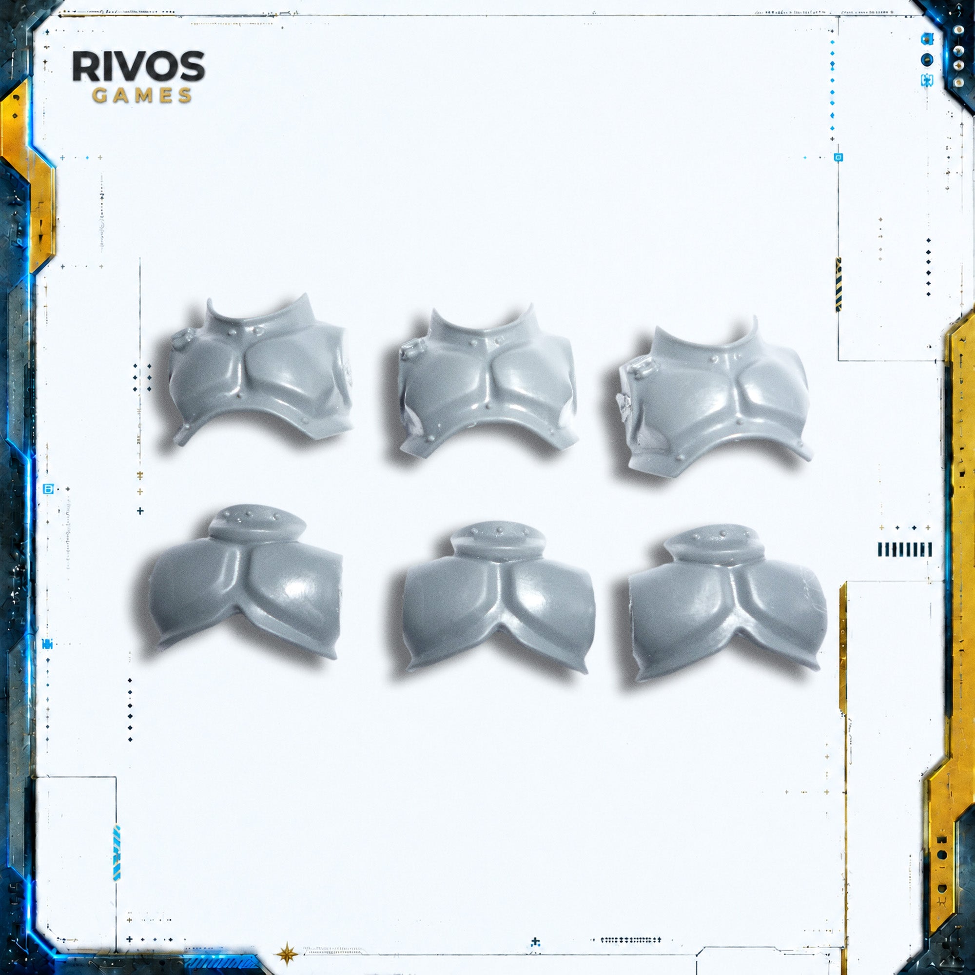 Warhammer Stormcast Eternals Vanguard Raptors Torso x 3 - Bits (Bitz)