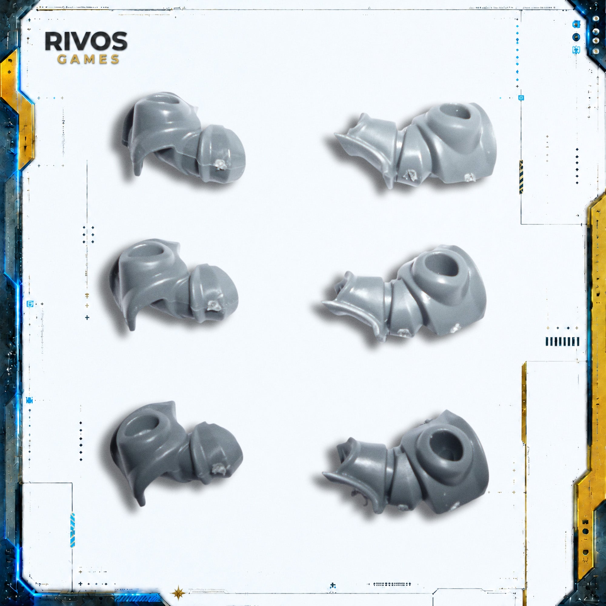 Warhammer Stormcast Eternals Vanguard Raptors Left and Right Arms x 3 - Bits (Bitz)