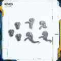 Warhammer Stormcast Eternals Vanguard Raptors Heads and Plumes x 3 - Bits (Bitz)