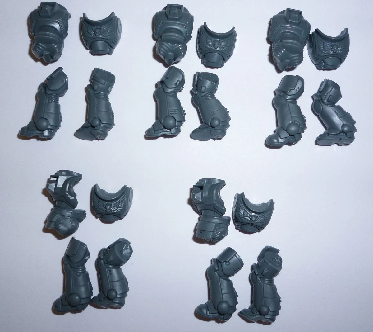 Warhammer 40K Space Marines Primaris Hellblasters Torso and Legs x 5 Bits Bitz