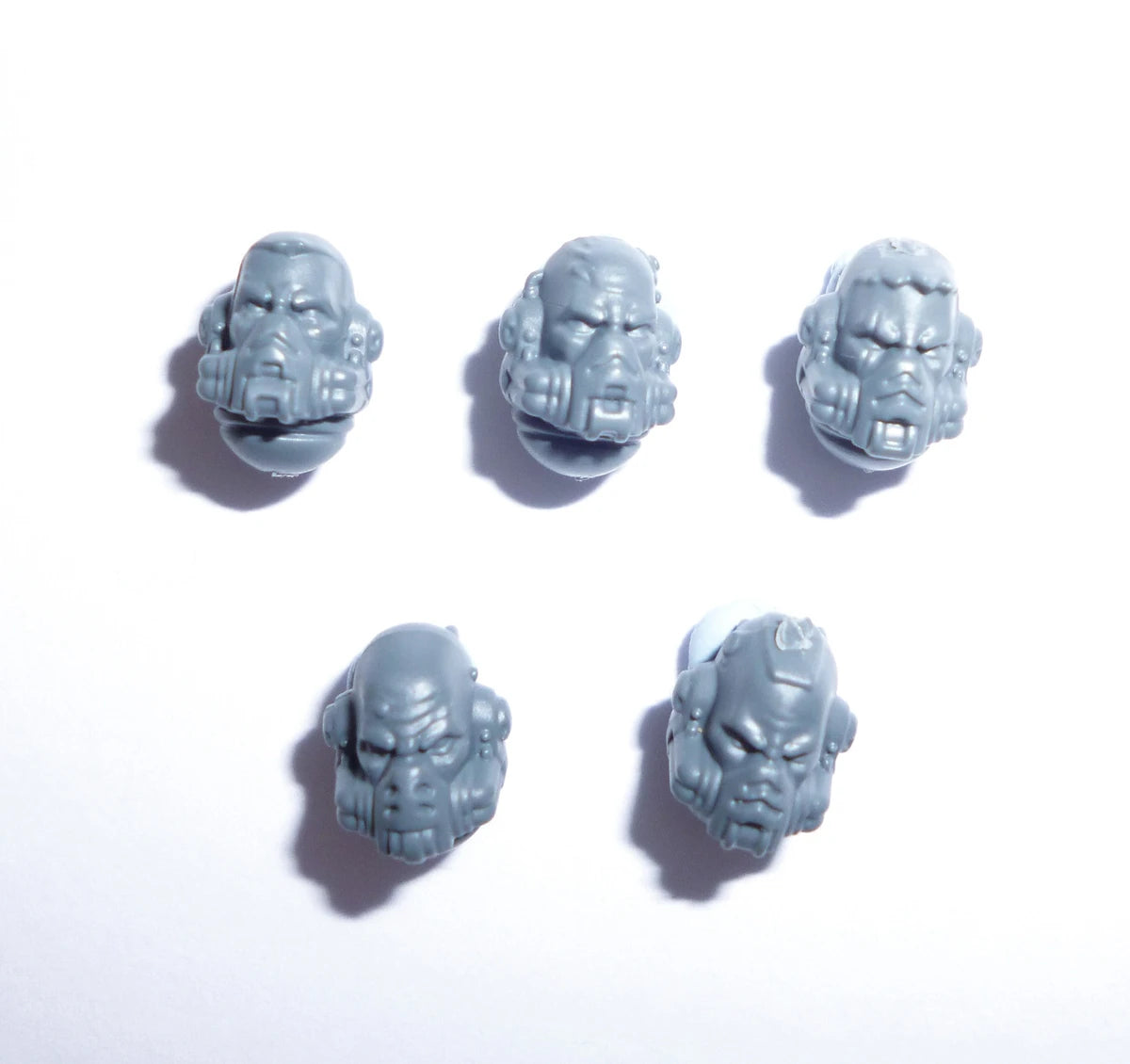 Warhammer 40K Space Marines Primaris Hellblasters Heads x 5 Bits Bitz