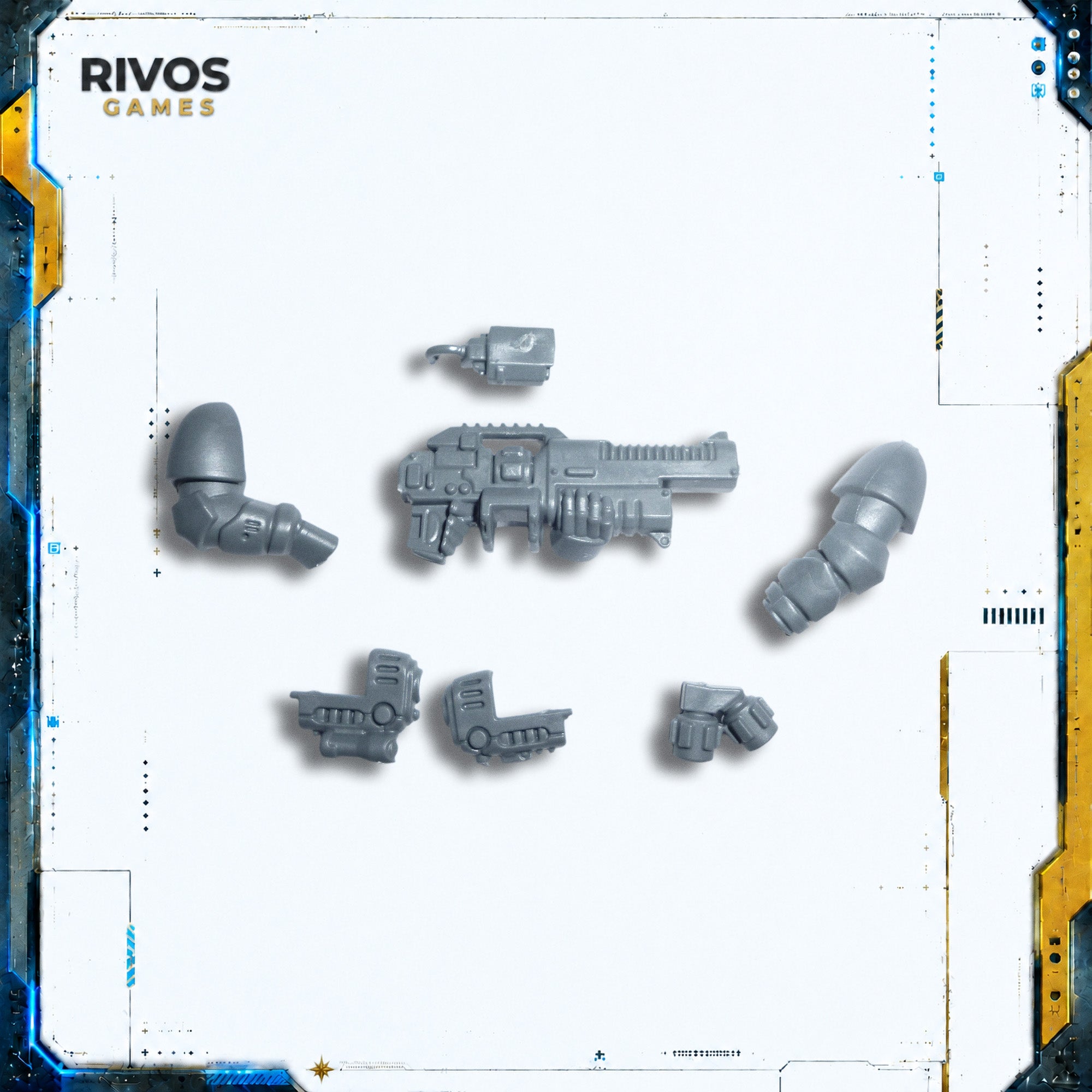 Warhammer 40K Space Marines Primaris Hellblasters Plasma Incinerator A - Bits (Bitz)