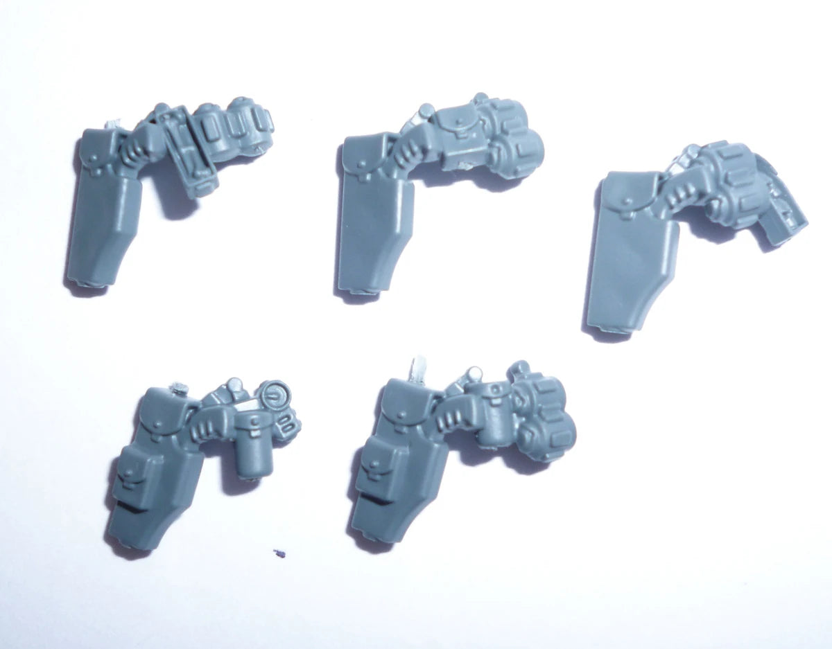 Warhammer 40K Space Marines Primaris Hellblasters Holstered Pistols x 5 Bits Bitz