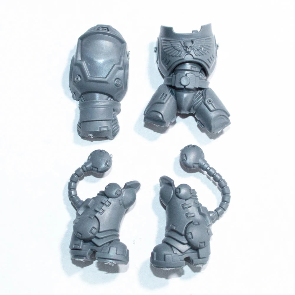 Warhammer 40K Space Marines Heavy Intercessors Legs and Torso D Bits Bitz