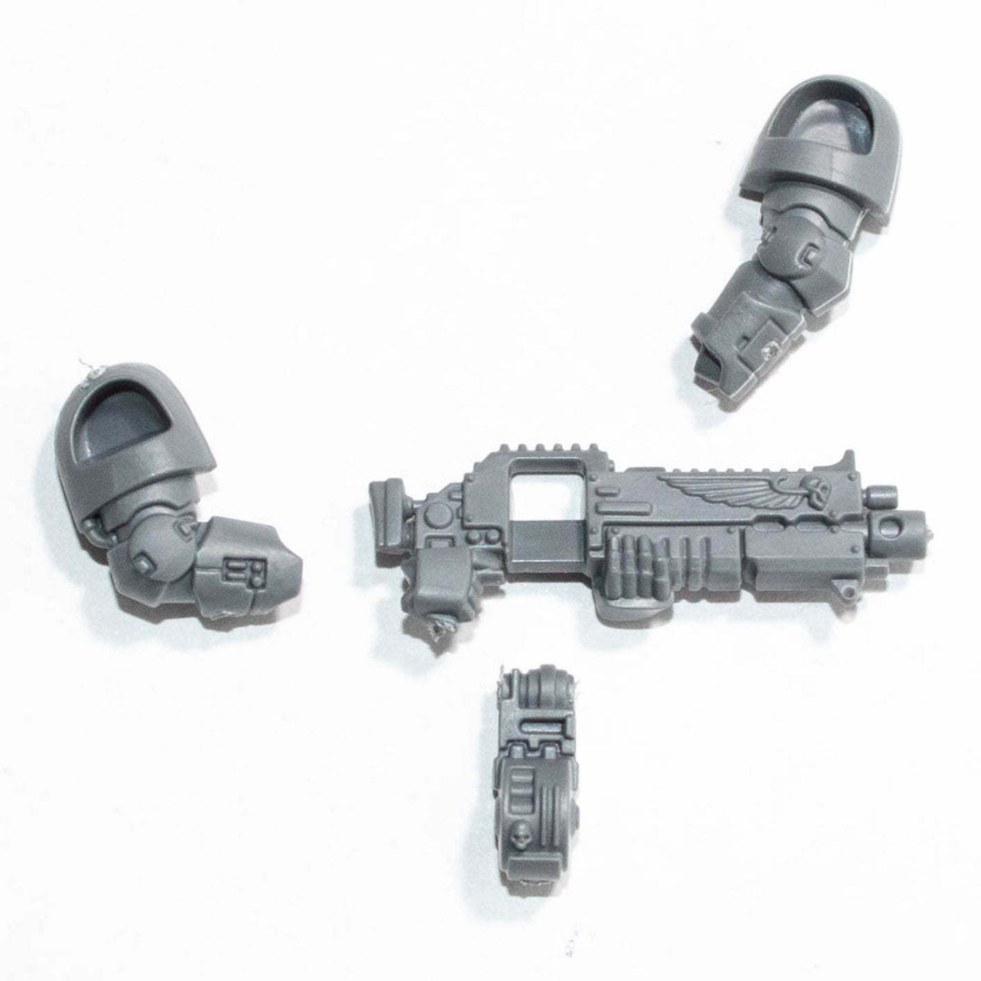 Space Marines Heavy Intercessors Hellstorm Bolt Rifle E - Space Marines - Kitbash Bit