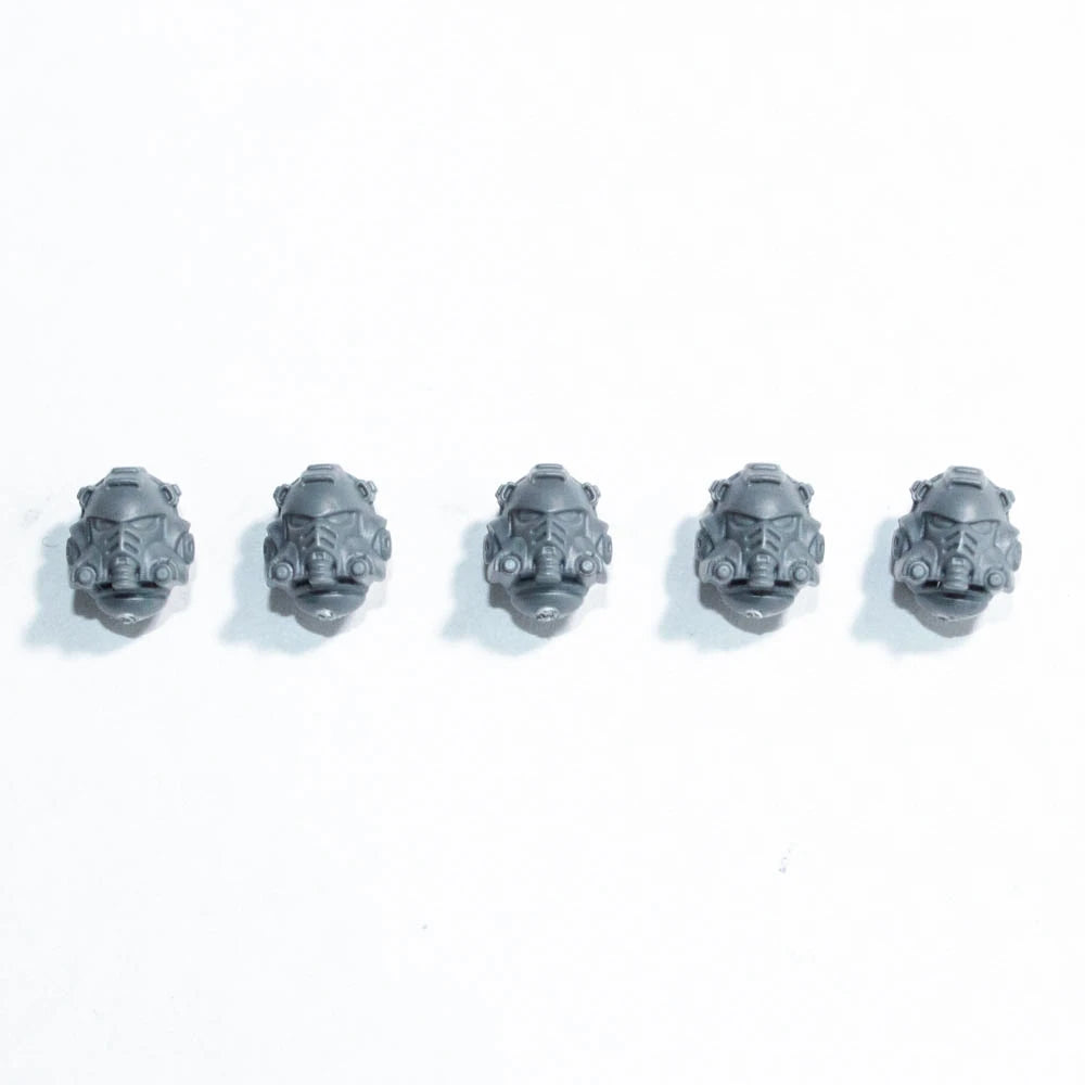 Warhammer 40K Space Marines Heavy Intercessors Helmets x 5 A Bits Bitz