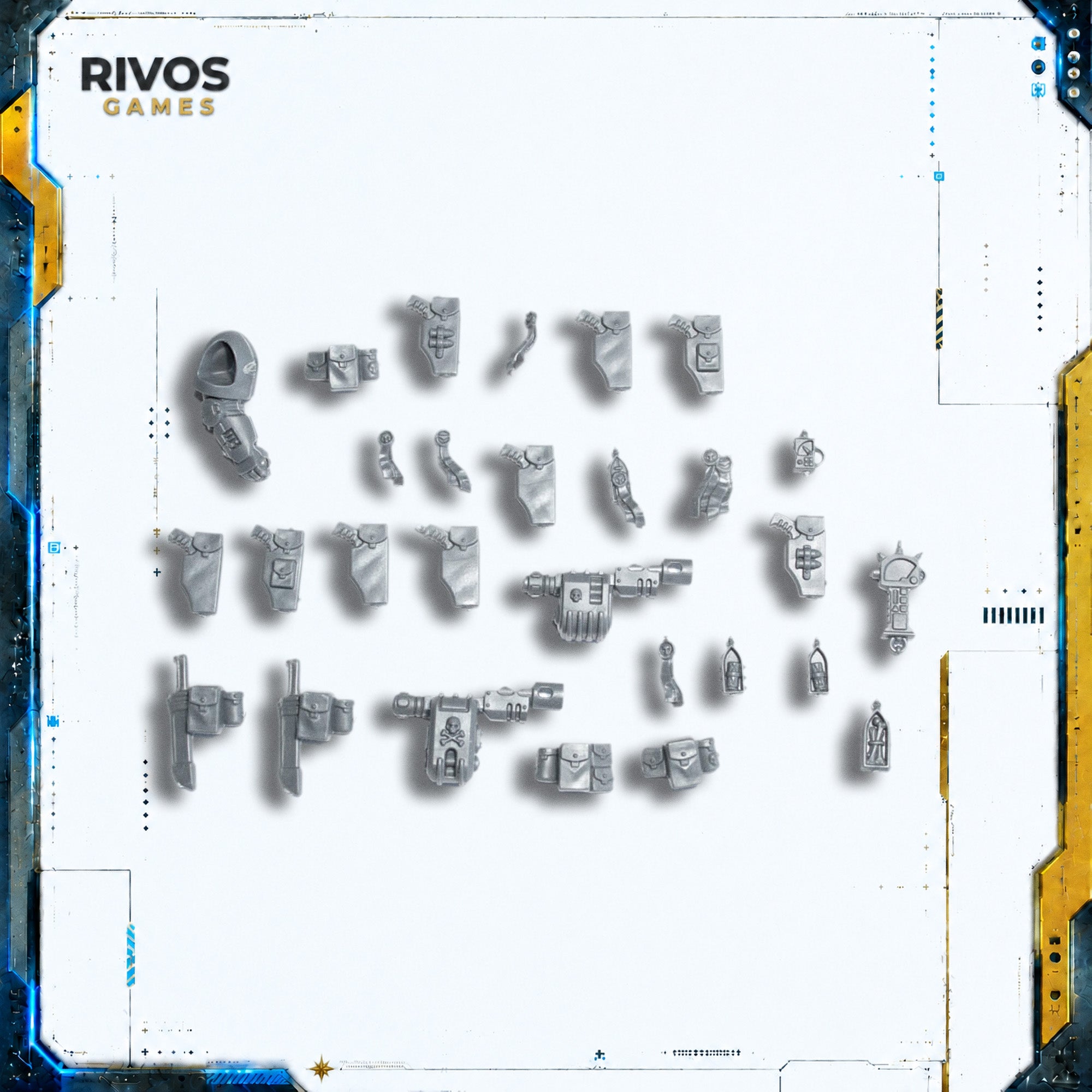 Warhammer 40K Space Marines Heavy Intercessors Accessories - Bits (Bitz)