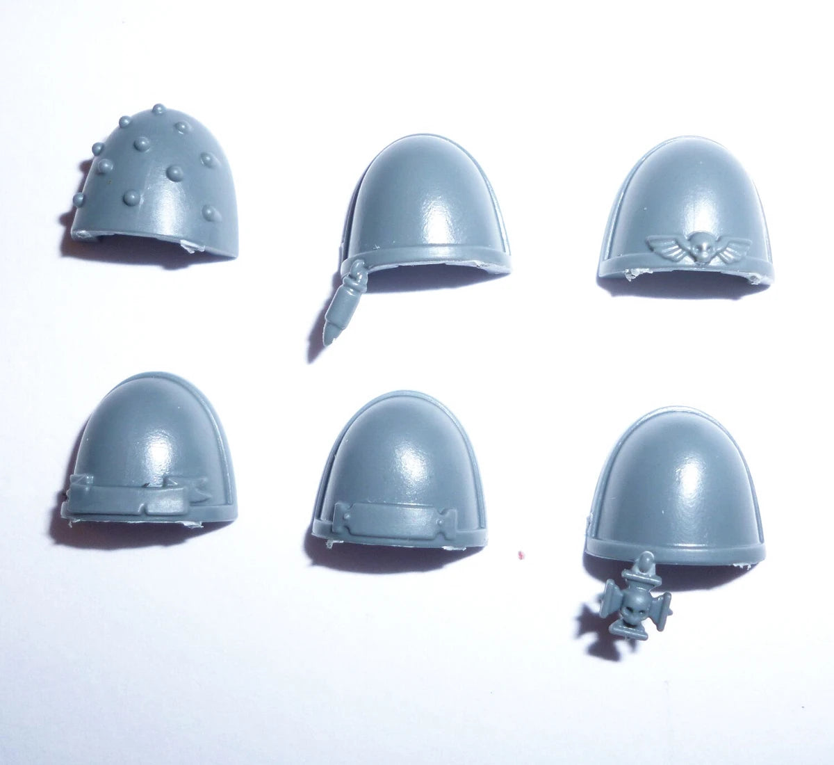 Warhammer 40K Space Marines Primaris Intercessors Shoulder Pads x 6 Bits Bitz