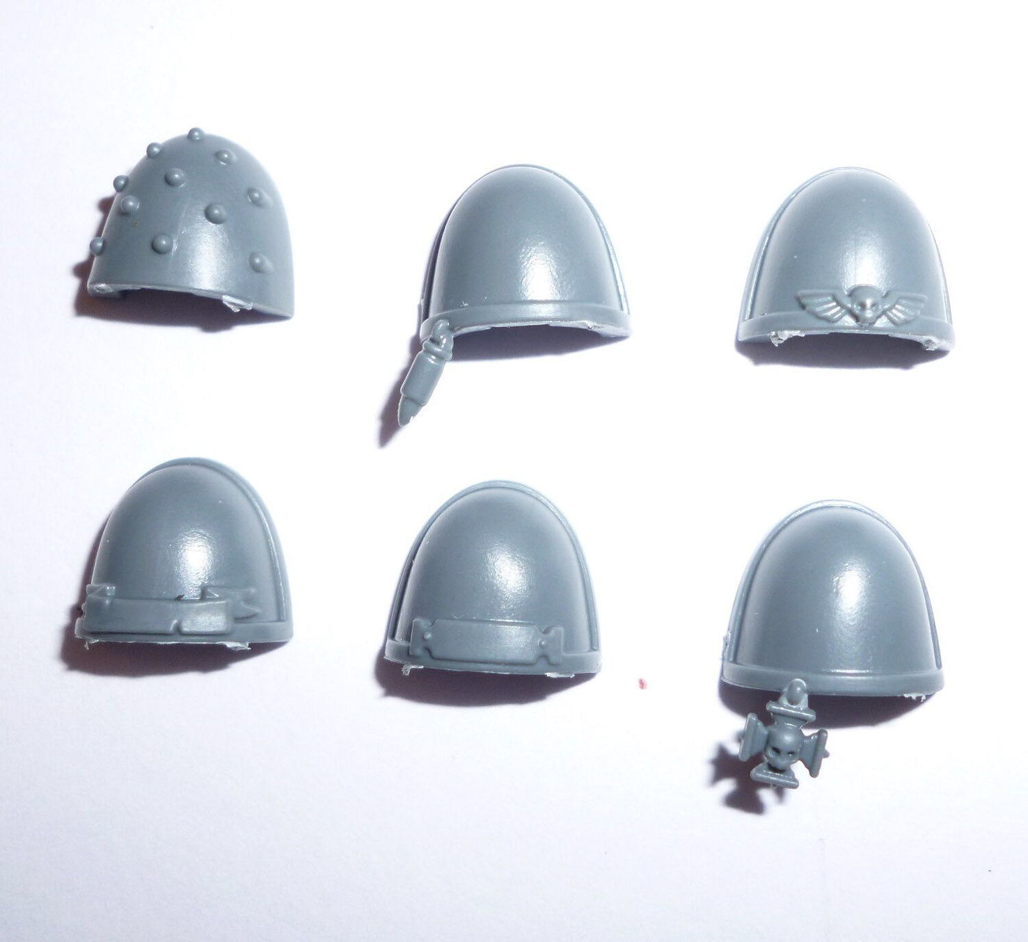 Space Marines Primaris Intercessors Shoulder Pads x 6 - Space Marines - Spare Part