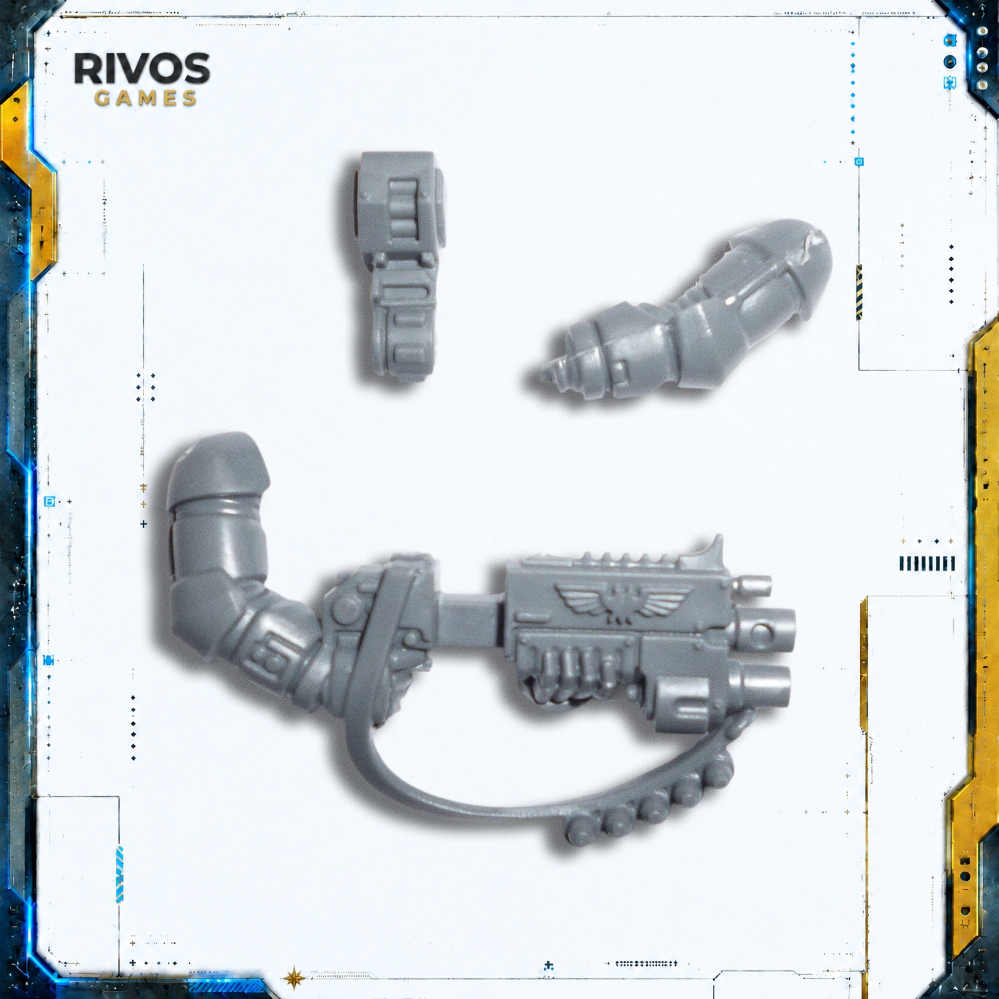 Warhammer 40K Space Marines Primaris Intercessors Grenade Launcher - Bits (Bitz)