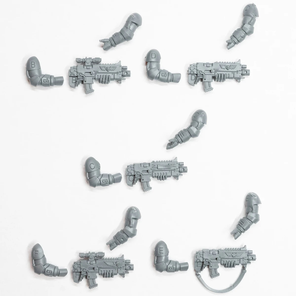 Warhammer 40K Space Marines Intercessor Squad Bolt Rifles x 5 A Bits