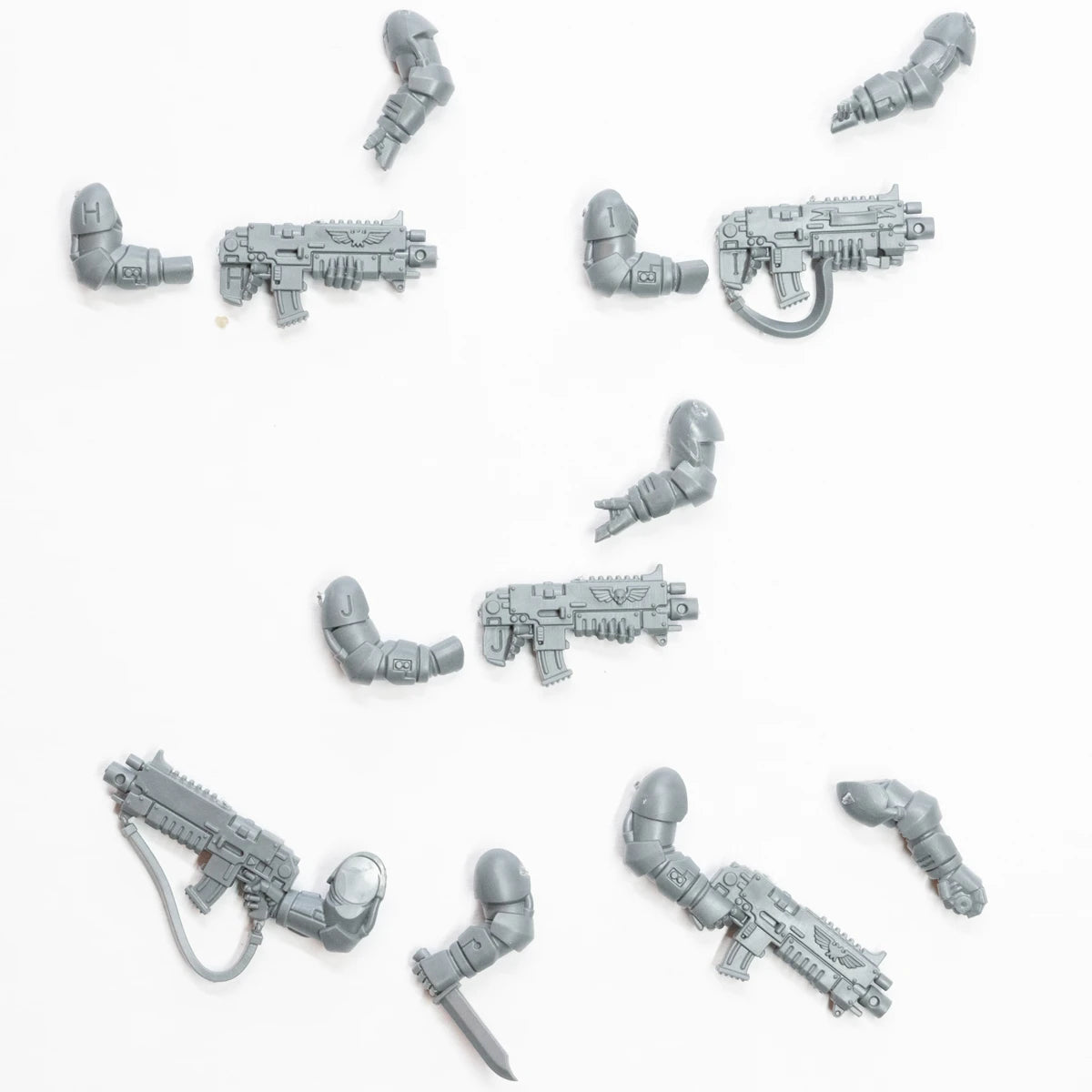 Warhammer 40K Space Marines Intercessor Squad Bolt Rifles x 5 B Bits