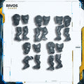 Warhammer 40K Space Marines Primaris Reivers Torso and Legs x 5 - Bits (Bitz)