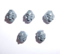 Space Marines Primaris Reivers Heads B x 5 - Space Marines - Kitbash Bit
