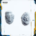 Warhammer 40K Space Marines Primaris Reivers Sergeant Head x 2 - Bits (Bitz)