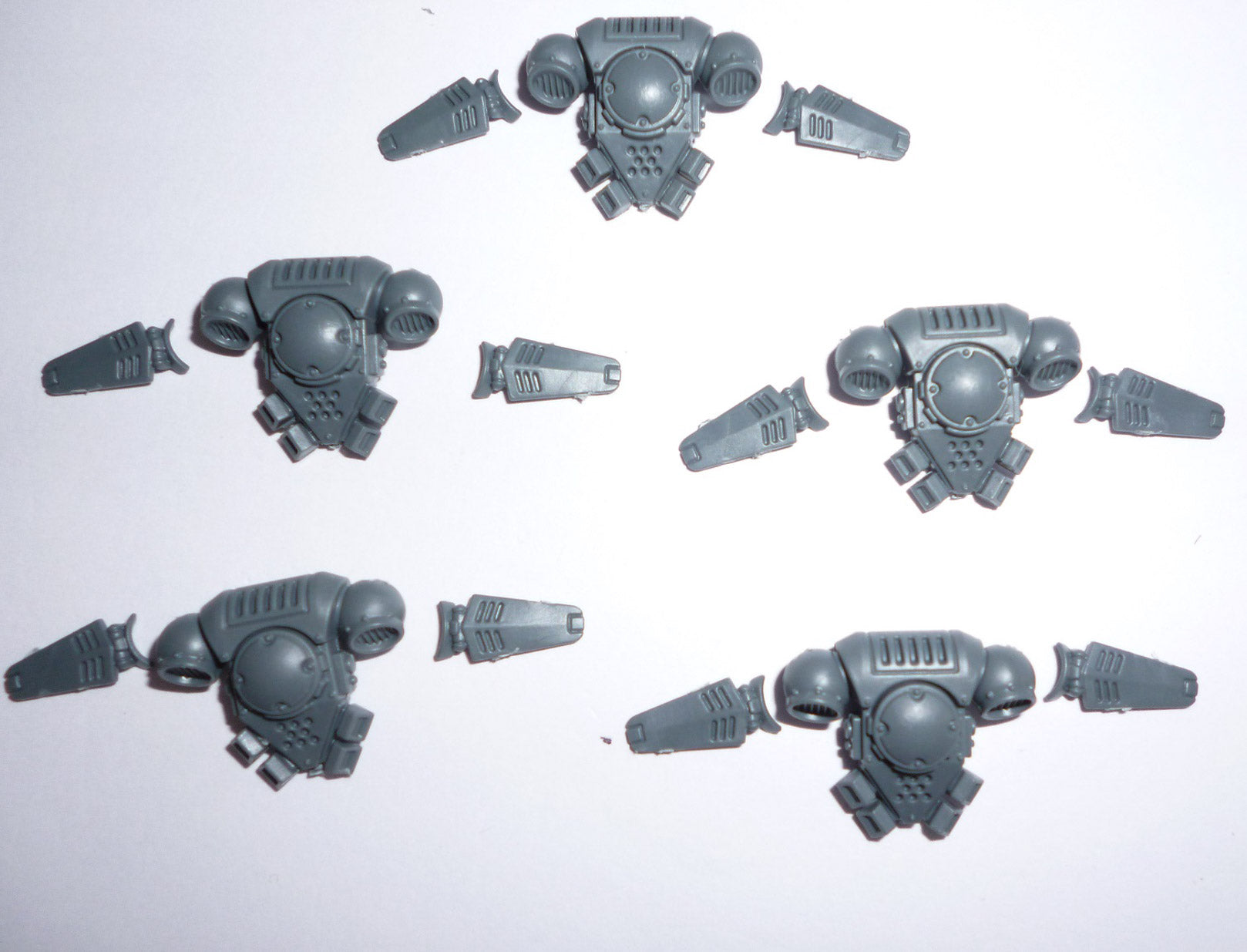 Space Marines Primaris Reivers Backpacks x 5 - Space Marines - Conversion Part