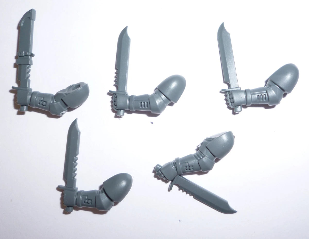 Warhammer 40K Space Marines Primaris Reivers Combat Knives x 5 Bits Bitz