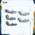Warhammer 40K Space Marines Primaris Reivers Heavy Bolt Pistols x 5 - Bits (Bitz)
