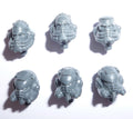 Warhammer 40K Space Marines Primaris Aggressors Heads x 6 Bits Bitz