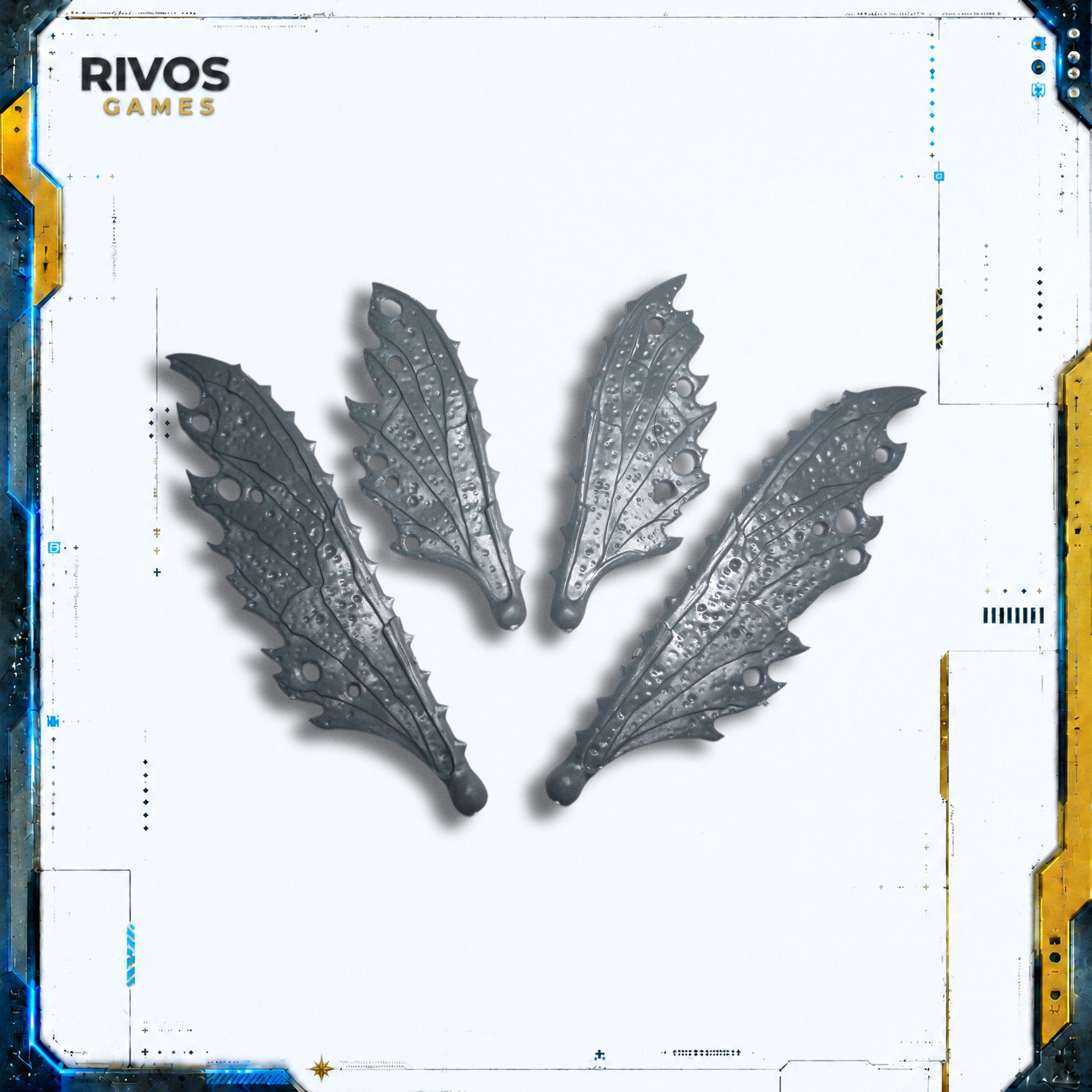Warhammer Maggotkin of Nurgle Plague Drones Rot Fly Wings B - Bits (Bitz)