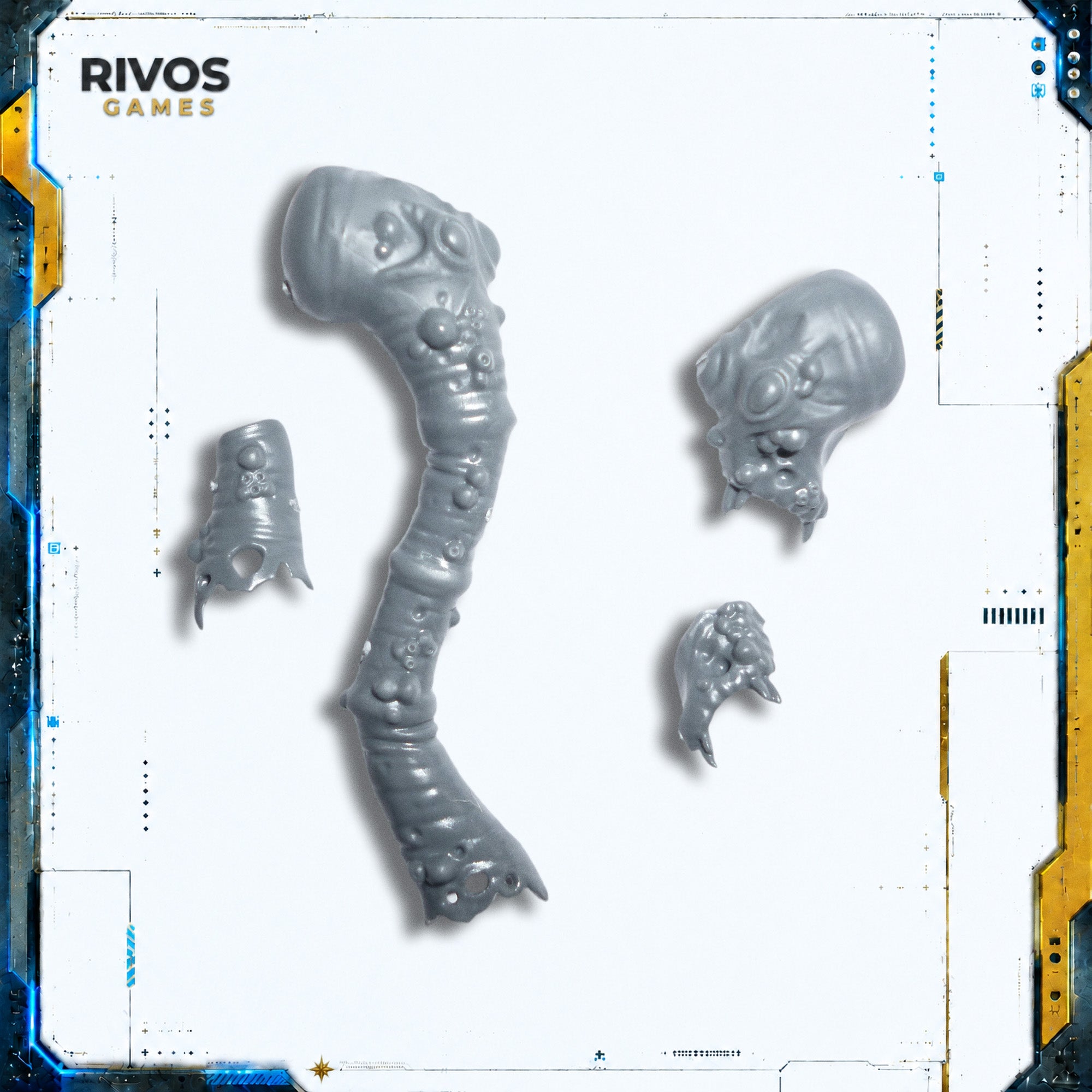 Warhammer Maggotkin of Nurgle Plague Drones Rot Fly Heads A - Bits (Bitz)