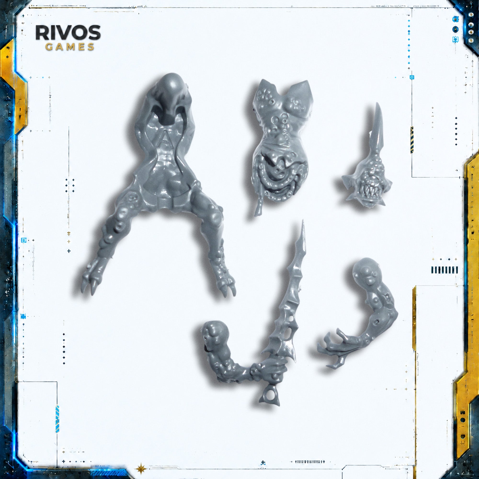 Warhammer Maggotkin of Nurgle Plague Drones Plague Bearer A - Bits (Bitz)