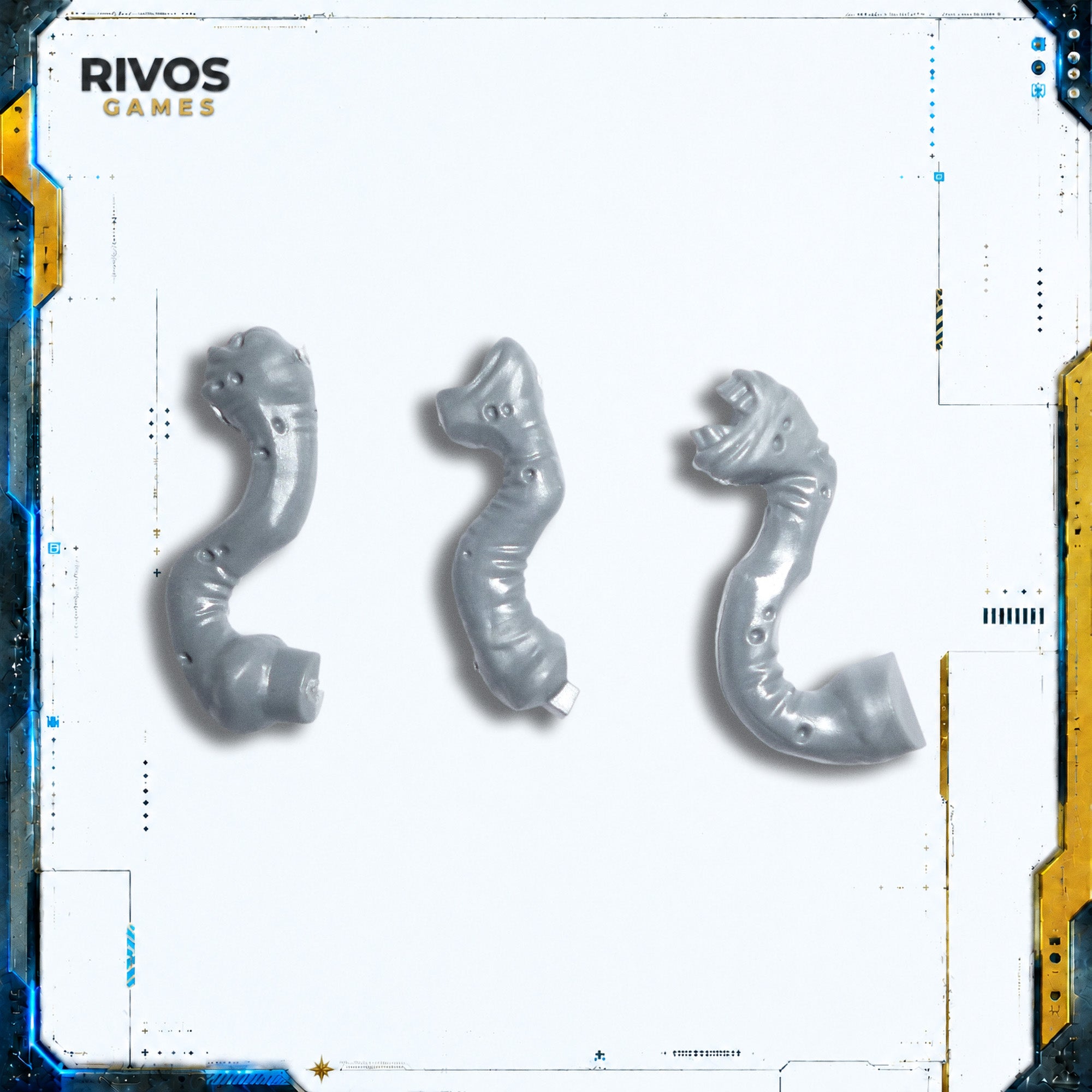 Warhammer Maggotkin of Nurgle Plague Drones Proboscis x 3 - Bits (Bitz)