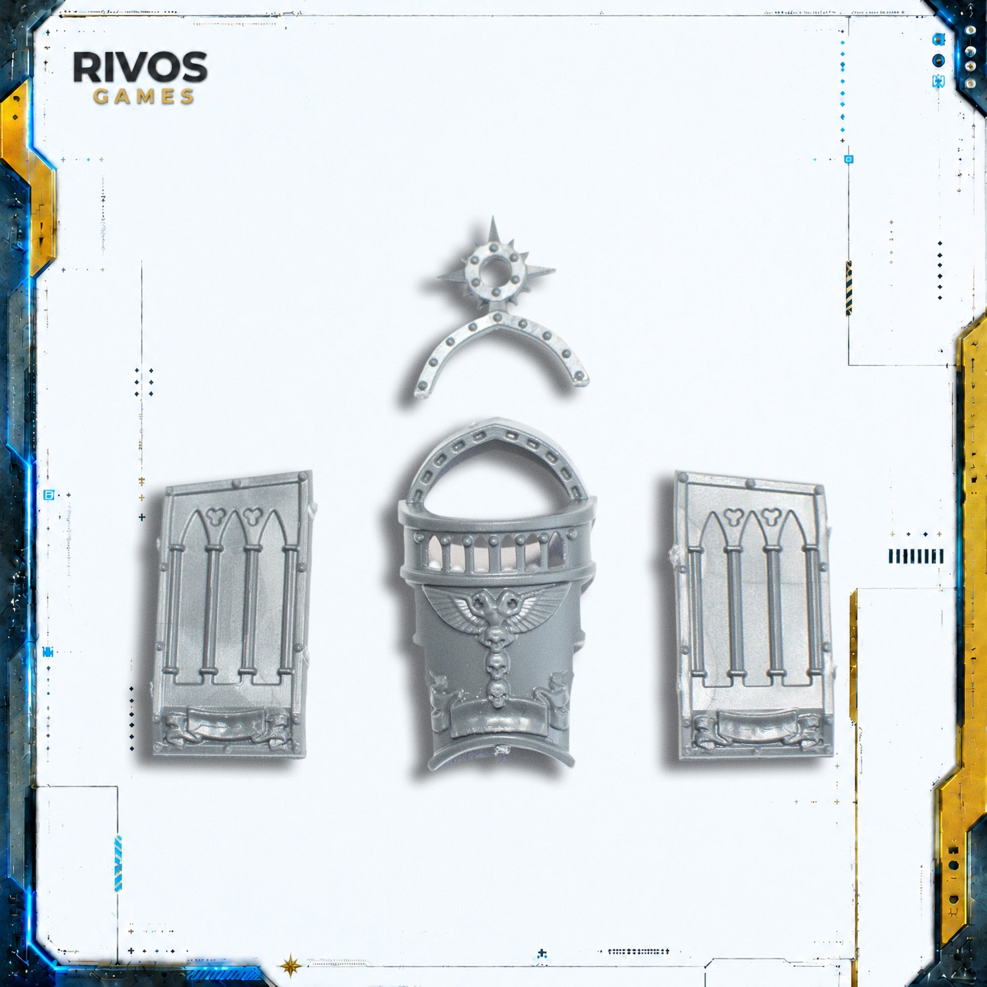 Warhammer 40K Space Marines Venerable Dreadnought Armour C - Bits (Bitz)