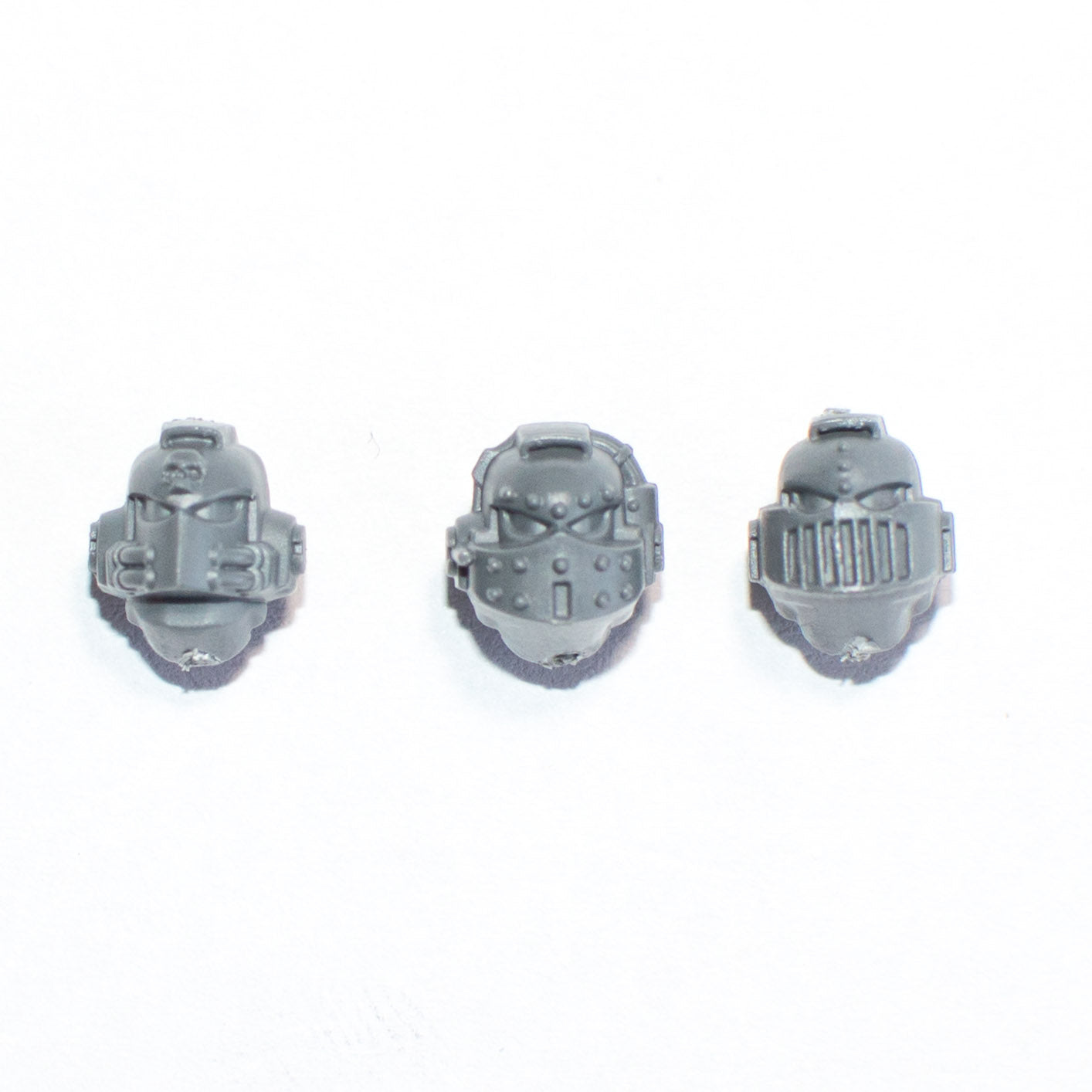 Space Marines Venerable Dreadnought Heads x 3 - Space Marines - Spare Part
