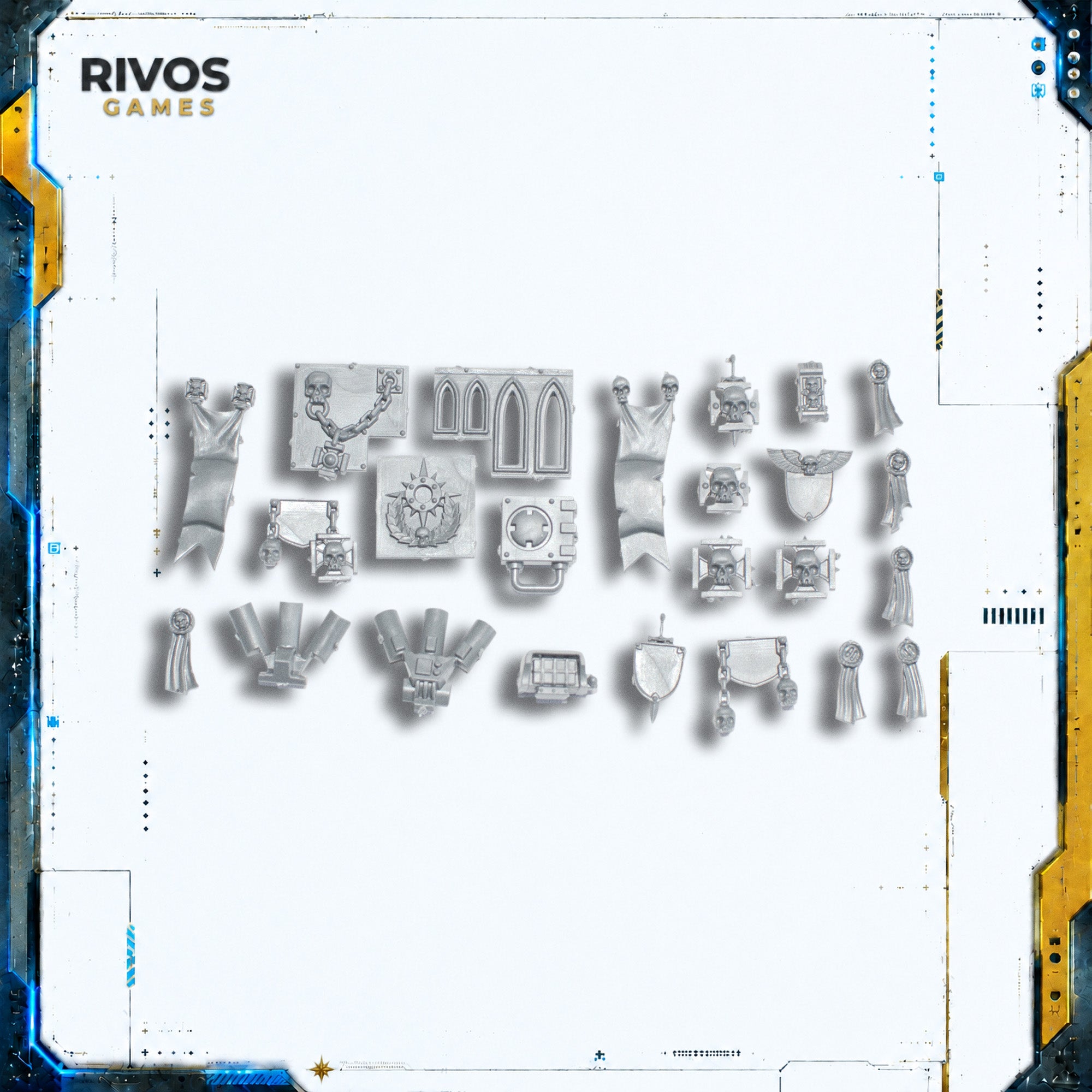 Warhammer 40K Space Marines Venerable Dreadnought Accessories - Bits (Bitz)