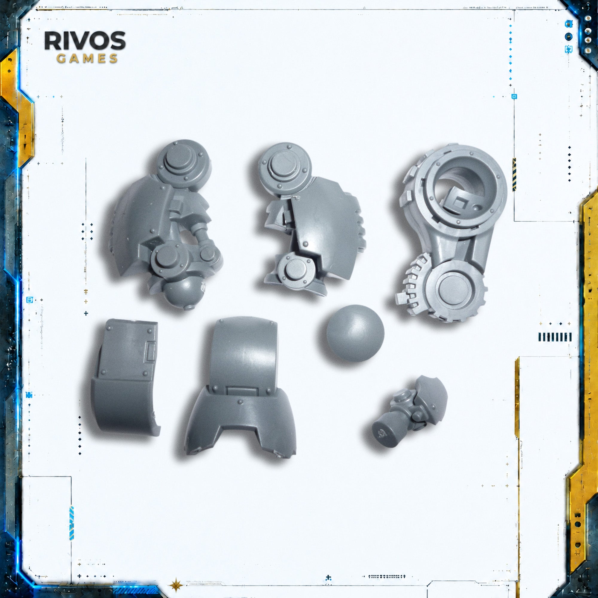 Warhammer 40K Space Marines Redemptor Dreadnought Left Leg - Bits (Bitz)