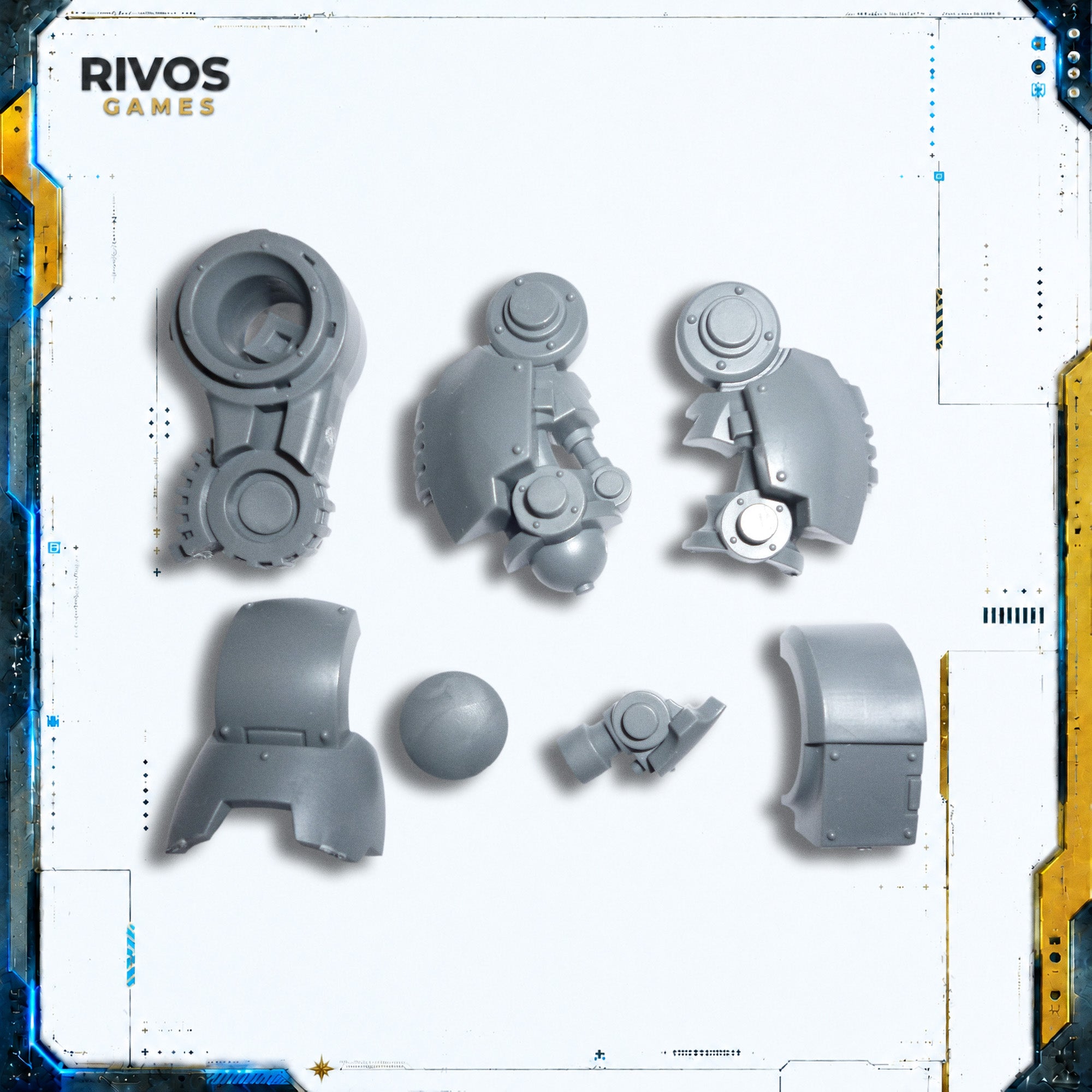 Warhammer 40K Space Marines Redemptor Dreadnought Right Leg - Bits (Bitz)