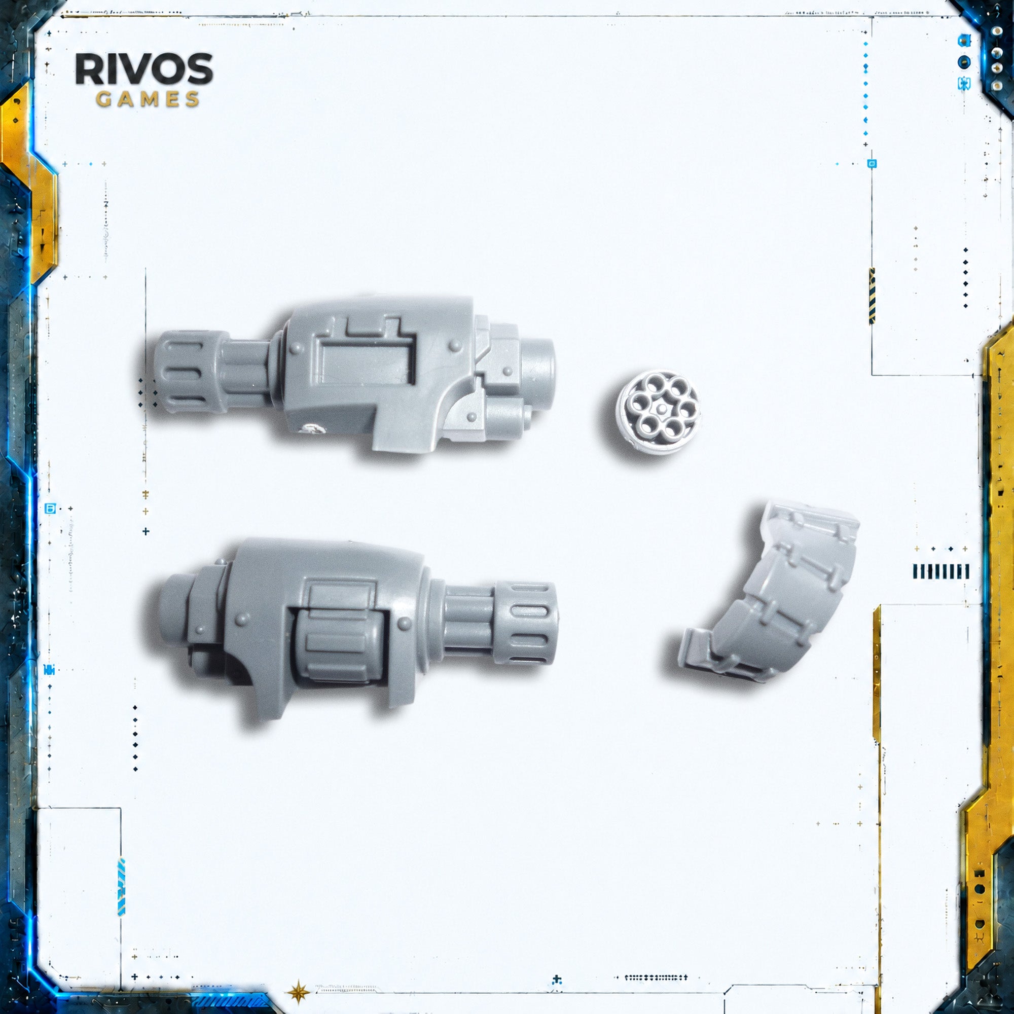 Warhammer 40K Space Marines Redemptor Dreadnought Gatling Cannon - Bits (Bitz)