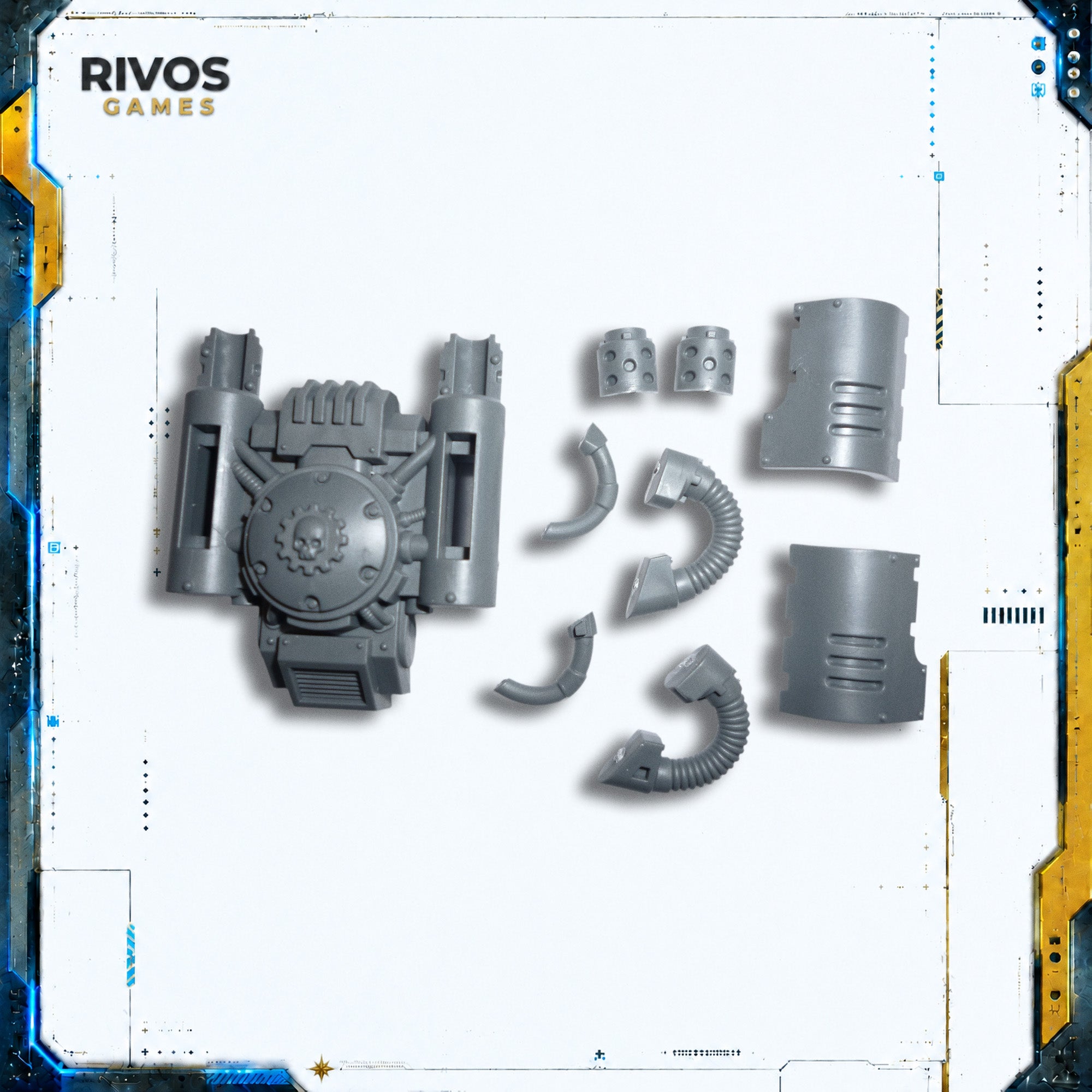 Warhammer 40K Space Marines Redemptor Dreadnought Power Plant - Bits (Bitz)
