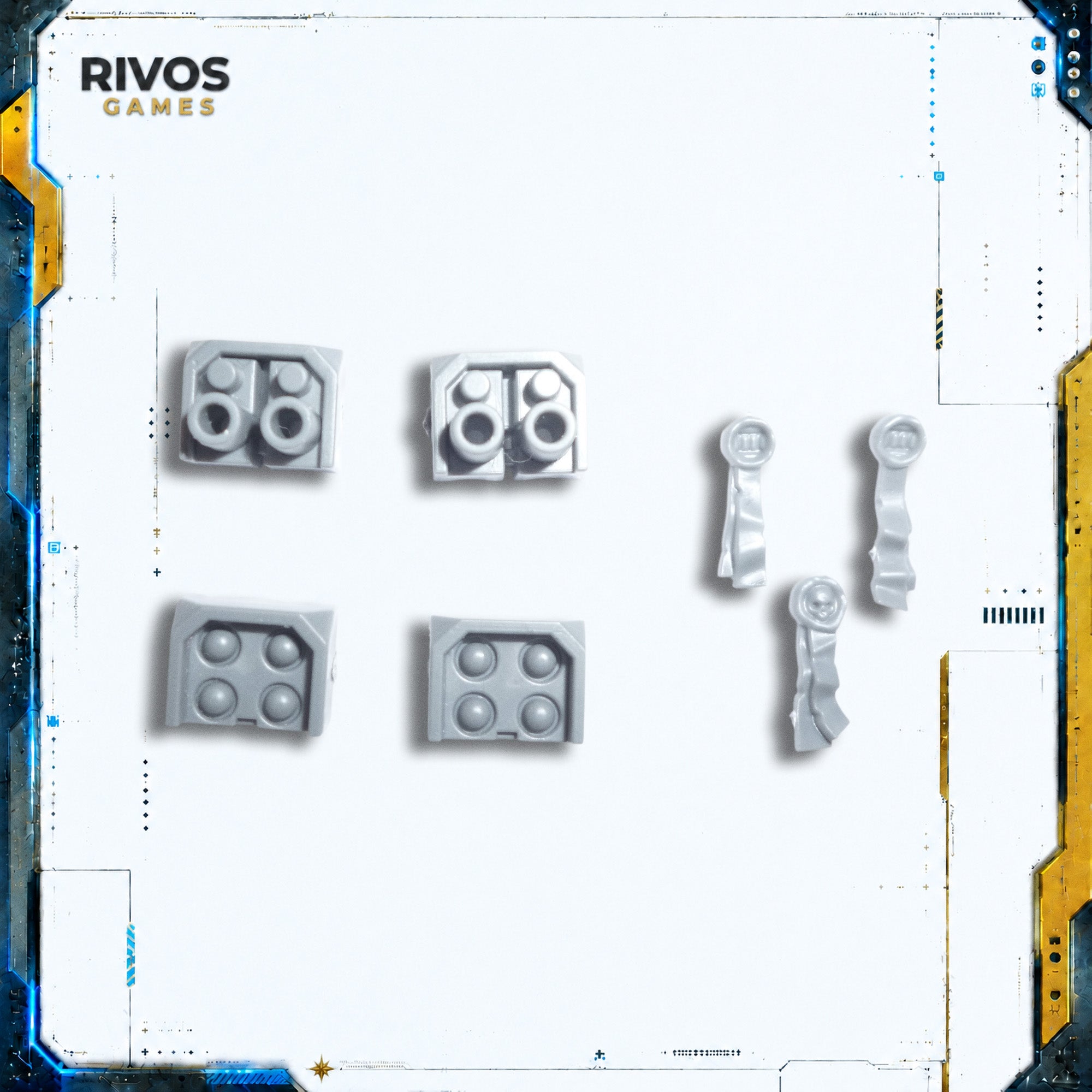 Warhammer 40K Space Marines Redemptor Dreadnought Accessories - Bits (Bitz)