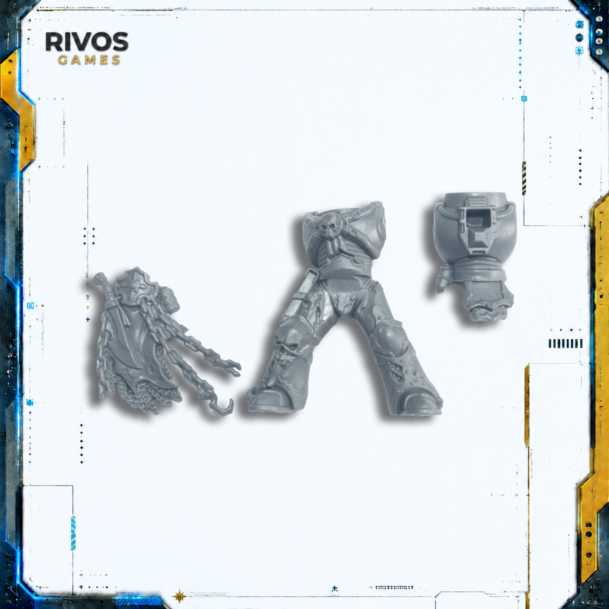 Warhammer 40K Chaos Space Marines Chosen Legs and Torso B - Bits (Bitz)