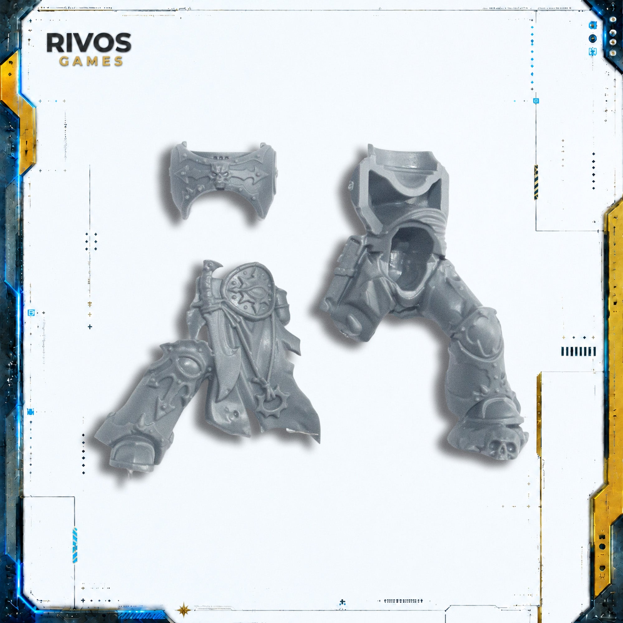 Warhammer 40K Chaos Space Marines Chosen Legs and Torso C - Bits (Bitz)
