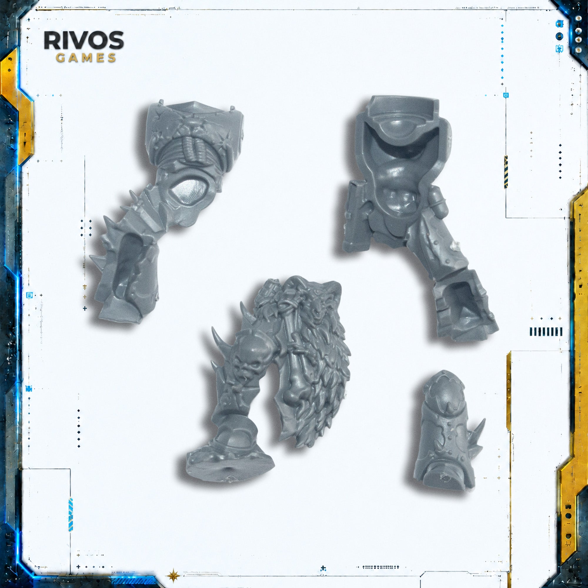 Warhammer 40K Chaos Space Marines Chosen Legs and Torso D - Bits (Bitz)