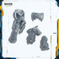 Warhammer 40K Chaos Space Marines Chosen Legs and Torso E - Bits (Bitz)