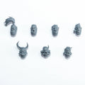 Warhammer 40K Chaos Space Marines Chosen Heads x 7 Bits Bitz