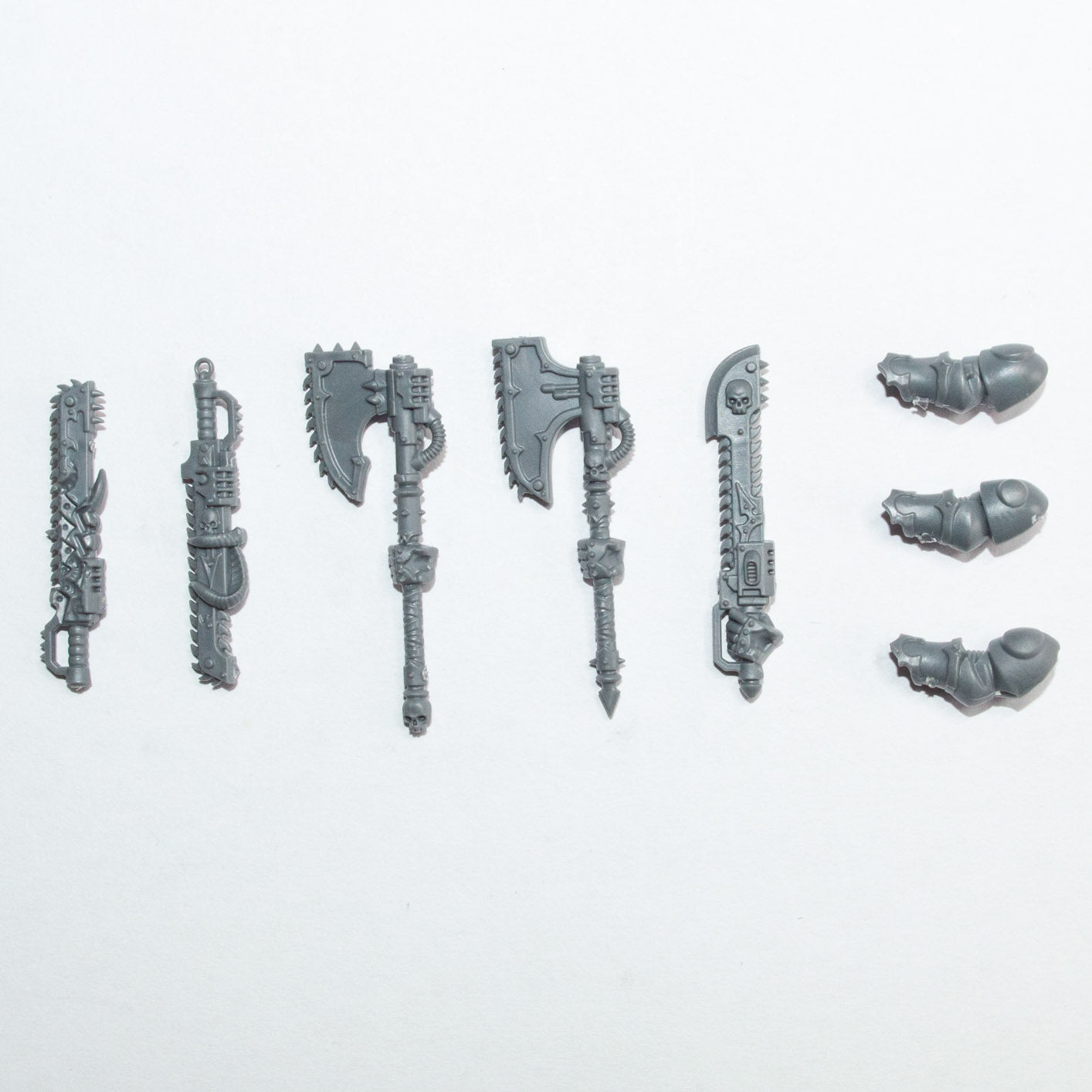 Chaos Space Marines Chosen Chain Weapons - Space Marines - Conversion Part