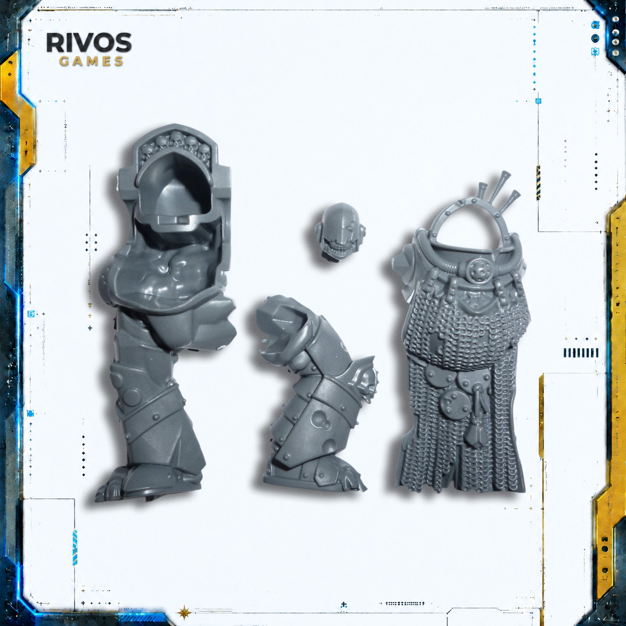 Warhammer 40K Death Guard Blightlord Terminators Body A - Bits (Bitz)