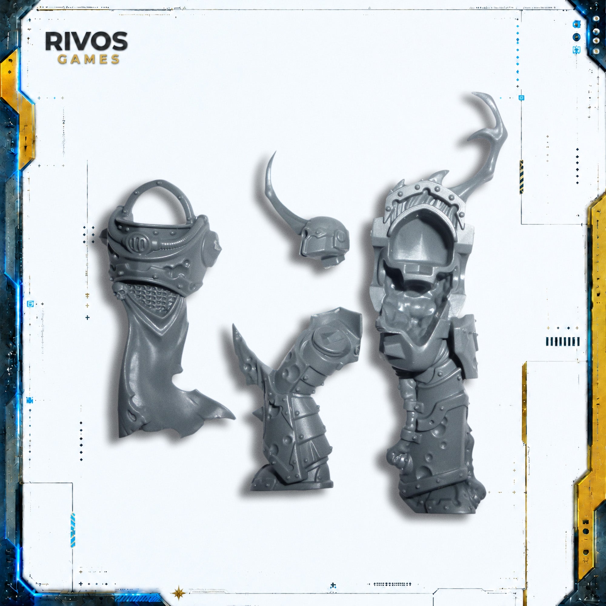 Warhammer 40K Death Guard Blightlord Terminators Body D - Bits (Bitz)