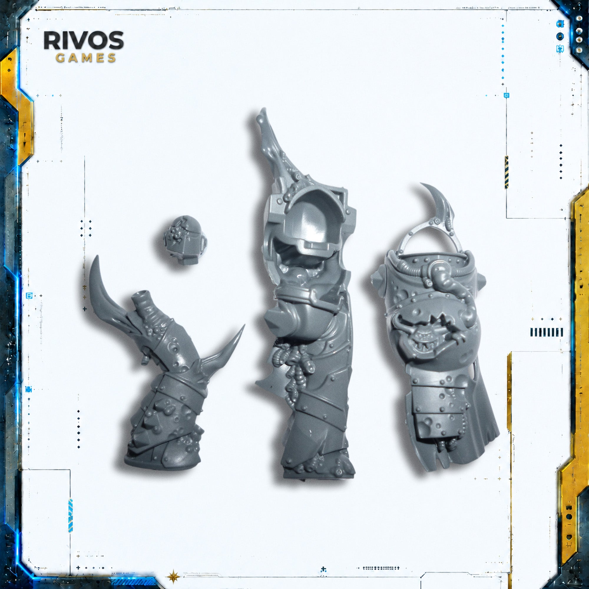 Warhammer 40K Death Guard Blightlord Terminators Body E - Bits (Bitz)